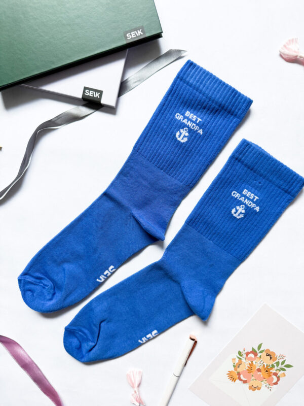 grandpa socks - best grandpa (men 40-46)