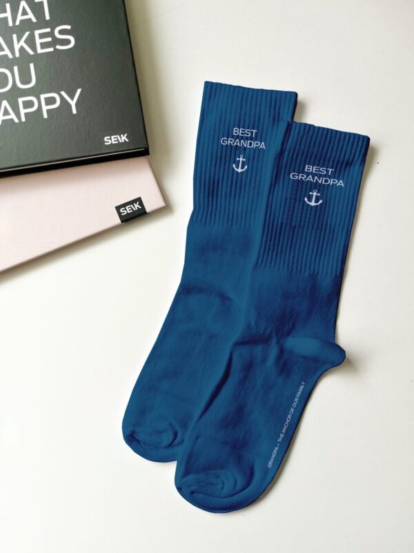 grandpa socks - best grandpa (men 40-46) - Image 2