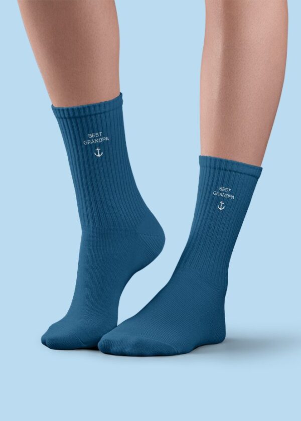grandpa socks - best grandpa (men 40-46)