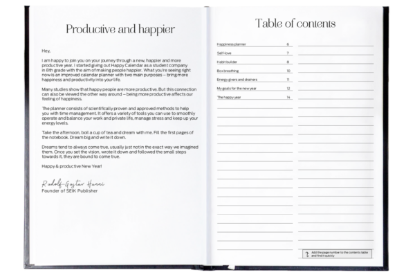 Happy Calendar planner 2026 (a5) - take the first step - Image 7